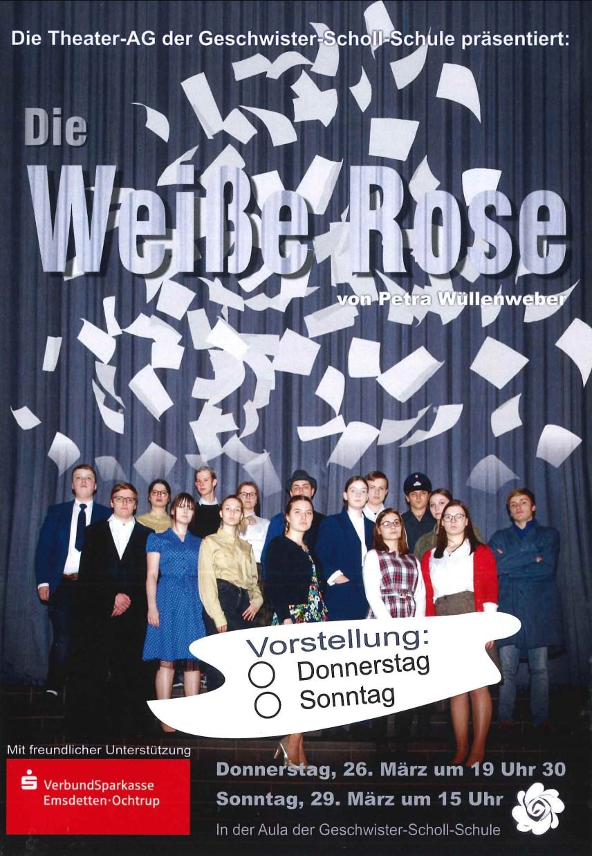GSS-Theater-Gruppe: Die Weiße Rose
