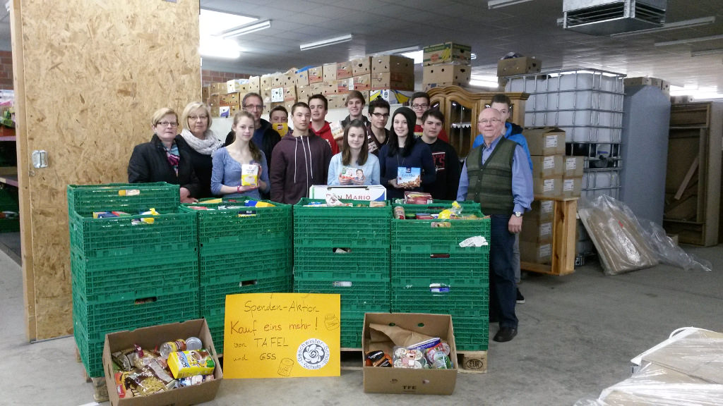 Spendenaktion an due TAFEL Emsdetten