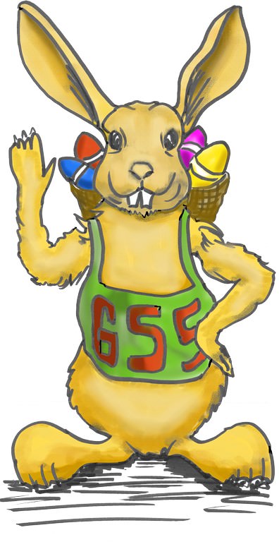 Die GSS wünscht der gesamten Schulgemeinde 'Frohe Ostern'